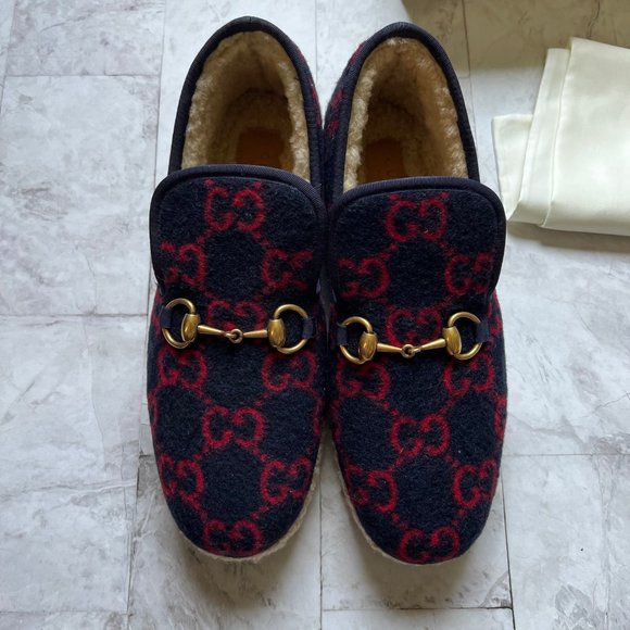 Gucci Wool Slippers EU 39 US8.5 - Picture 2 of 5